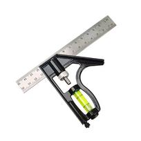 Aluminium Zinc Zinc Alloy Angle Square Measuring Tools Stainless Steel Angle Measuring Tool  Woodworking 150mm