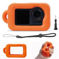Compatible with Osmo Action 5 Pro 4 3 camera anti lost floating case  surf diving snorkeling accessories oranžinė