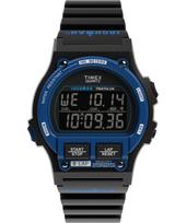 TIMEX Ironman Unisex Watch, Quartz Digital, 10 ATM Water Resistant, Plastic Case, 41.5x38.5mm Case, Model TW5M54400 black