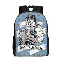 Jojo's Bizarre Adventure World backpack ita bag JOJO anime mochila Dual-Use School Large Capacity Rucksack One Size gray