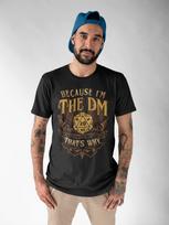 Dungeons and Dragons Shirt, DND TShirt, Dungeon Master Shirts, D & D Gifts for Men, D and D Tees TH1049 L brown