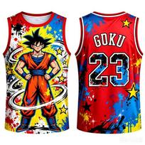 2026 Naujas Dragon Ball Z Goku Specialus Leidimas Krepšinio Džersis Suaugusiems Vyrams Krepšinio Sportinis Liemenė Vaikams Specialus Džersio Rinkinys S blue