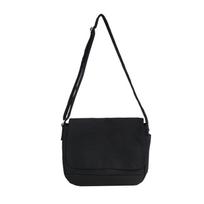 Literature and leisure men's bag 2026 new tooling canvas small satchel street shoulder bag Japanese mailman bag small square bag juoda