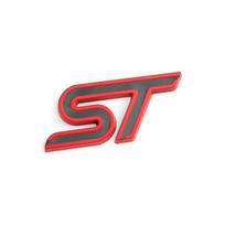 3D Automobilio Lipdukas ST Emblema Ženklelis Priekinės Variklio Dangčio Grotelių Lipdukas Ford ST Logotipui Focus ZND6 Fiesta Ecosport 2009-2015 Mondeo Focus2 Focus3 MK2 R7T
