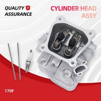 Assembled Cylinder Head for Honda GX340 GX390 11HP 13HP 182F 188F Engine Complete Cylinder Head Rocker Arm Valves Kit