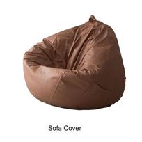 Waterproof Lazy Sofa Bean Bag Stain-resistant with Handle and Pocket Bean Bag Chair Sofa Cover Breathable Scratch Resistant 47.24x51.18 in