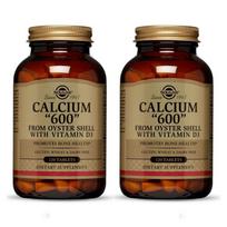 Solgar Calcium 600 Tablets 120 Tablets 2 pcs