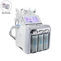 6 viename Hydrafacial deguonies grožio aparatas Mikrodermabrazija Negyvos odos šalinimas Aqua pilingas Veido liftingas Namų SPA Odos priežiūra AU plug