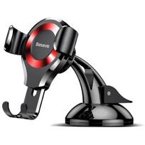 Baseus Gravity Car Phone Holder Mount Windshield Sucker Strong Suction Cup GPS For iPhone 12 For Samsung Car Mobile Phone raudona