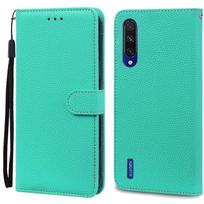 Mi A3 dėklas Xiaomi Mi A3 piniginės odinis atverčiamas dėklas Xiaomi Mi A3 A 3 MiA3 telefono dėklas Xiaomi A3 dėklas odinis Funda Coque Xiaomi Mi A3 (2019) dangaus mėlyna spalva
