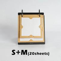 Frosted Kraft Paper Instant Camera Album 3 Inch Photo Portable Photo Display Stand for Fujifilm Instax Mini SQ/ GO beige