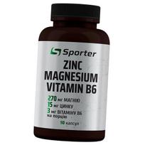 ZMA, Cinkas Magnis B6, Zinc Magnesium Vitamin B6, Sporter 90 kaps. (08584001) 90caps