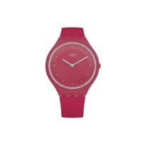 SWATCH Women's 36.8mm Red Watch SVOR101 SVOR101 Red pink