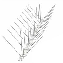 High Quality Birds Spikes Deterrent Cover 1/4/12pcs Accessory Adapter 1pcs white