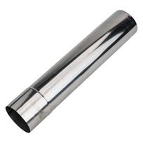 Padidinto skersmens išmetimo vamzdis medienos krosnelei, sidabrinis 500 (large 60 small 59) mm