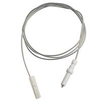 2 vnt. dujinės viryklės dalis Uždegimo elektrodas 900 mm Uždegimo laidas 35 mm/40 mm/45 mm Viryklės priedai 45mm gray