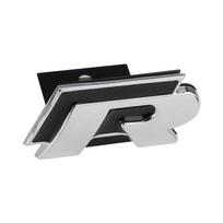 BOV1 Volkswagen VW Automobilio Stilius Priekinės Grotelių Ženkliukas Apdaila Rline Metalinis Emblema Volkswagen VW Golf 4 5 6 7 8 Passat T5 B5 b6 white