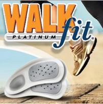 Walkfit Platinum Ortopediniai vidpadžiai Plokščiapėdžiams Ortopedinis vidpadis Komforto palaikymas Visų dydžių  E(EU37-EU39) orange
