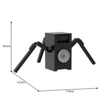 2023 Skibidi Toilet Man VS Monitor Building Block Camerman Titan Speakerman DIY Toy Speakerman Figurine Set For Kids Gift black