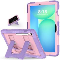 Samsung Tab dėklas S10 Lite S10FE S9 FE Tab A11+ A9+ Stovas Planšetinio kompiuterio dėklas iPad7/8/9/10/11/12th Air4/5/6 mini6/7 Atsparus smūgiams Storas tvirtas apsauginis dangtelis Tab S9FE