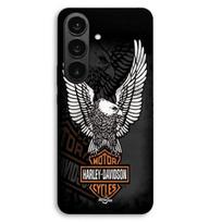 Case For Samsung Galaxy S26 FE Harley Davidson mini poster logo Eagle Maniacase juoda