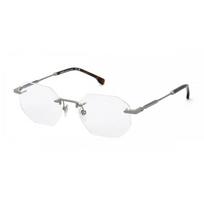 Lozza Men Eyeglasses Vl2450 Alicudi 0509s1 Shiny Ruthenium/55-20-145 white