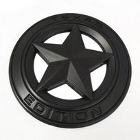 Metal TEXAS EDITION Shield Pentagram 3D Emblem Badge Car Fender Side Tail Body Sticker for JEEP Wrangler Liberty Grand Cherokee yt1 juoda