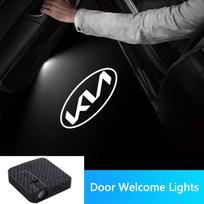 2 vnt./komplektas Automobilio durų šviesa Lazerinis projektorius Sveikinimo šviesa KIA KN Optima Ceed Sportage Soul Forte Spectra Sorento Picanto Stinger yzck10 black