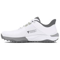 Under Armour Drive Pro be dyglių golfo platus 'White Metallic Gun Metal' 3026921-100 41 balta