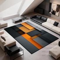 Modernus minimalizmas Geometrinio stiliaus kilimas svetainei 200x300 Didelis plotas Neslystantis Sulankstomi kilimai Miegamojo dekoracija Pliušiniai kilimėliai 160cm x 230cm