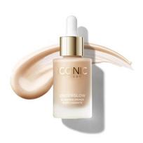 ICONIC LONDON Underglow Blurring Primer | Blurs imperfections and gives the skin a radiant glow. Cruelty-free, 2.9ml, 1 pc beige