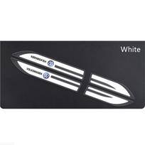 2pcs Car Fender Side Wing Emblem Badge Sticker For Volkswagen VW Beetle Passat Tiguan CC Golf 6 7 Interior Mouldings WJSM-L685 balta