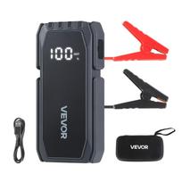 VEVOR Jump Starter, 1500A Peak, Car Jumper Starter Battery Pack, 12V Portable Lithium Battery Booster