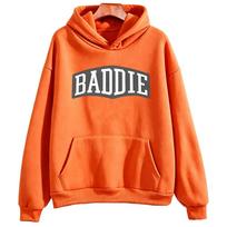 GTA 6 Lucia Baddie gobtuvai Unisex Puloveris Ilgomis Rankovėmis Laisvalaikio Žaidimų Gerbėjų Streetwear Gobtuvinis Džemperis S orange