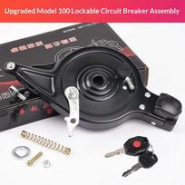 Universal Lockable Expansion Brake Pads Rear 3 Styles 90 100 Type for Foldable E-scooter Spare Parts 100 with lock