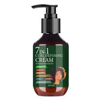 Water Ice Levin 7in1 Curl Defining Cream, 100g, With Rosemary & Castor Oil, Hydrates, Defines Shiny Curls & Eliminates Frizz black