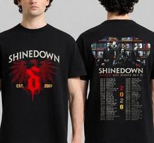Shinedown Dance Kid Dance Act II Tour 2026 Rock T-Shirt XXL black
