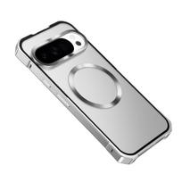 For Google Pixel 11 10 9 8 Pro 9A Fashion Aluminum Metal Phone Case With Strong Drop Proof Cover Magnetic Charging Back Cover Google Pixel 9