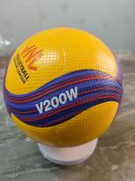 PU Heat Bonded Size 5 Volleyball for Junior High Sports Training yellow