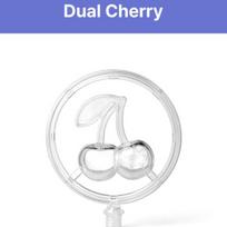 KATSEYE Oficialus šviesos pagaliukas Dream Charm Dual Cherry