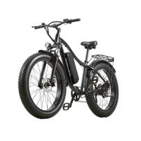 Mountain Electric Bike BURCHDA 1000W Fat Tire Full Suspension RX02