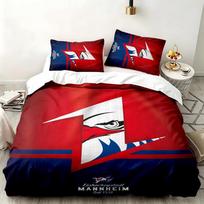 Adler Mannheim 3 dalių komplektas Puikiai tinka miegamajam patogus patalynės komplektas apima antklodės užvalkalą ir du pagalvių užvalkalus Ideali dovana gimtadieniui ar Kalėdoms 140cmx210cm