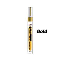 KJM Stone Inscription Restorer Pen - Gold Monument Touch-Up Marker for Gravestones Quick-Drying Fade-Proof Weatherproof Touchup Paint2 20G