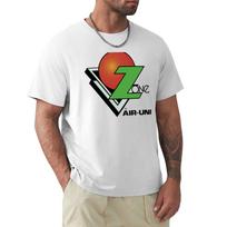 Air Uni Ozone Old School Bmx Tshirt Stylish Print Short Sleeve Tee 2XL white