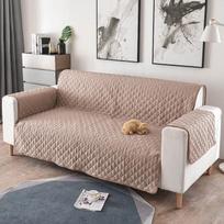 Sofos sofos užvalkalas Kėdė, naminis šuo, vaikų kilimėlis, baldų apsauga, apverčiami nuimami porankių užvalkalai One Seater gray