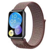 Nailono apyrankė skirta Huawei Watch Fit 2 dirželis išmanusis laikrodis Priedai Keičiama apyrankė Apyrankė Correa Huawei Watch fit2 active For huawei fit 2 gray