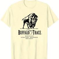 Buffalo Trace Bourbon viskio vyriški marškinėliai Juodi Atsitiktiniai Trumpomis rankovėmis Apvalus kaklas Minkštos medvilnės Laisvo kirpimo Puikiai tinka vasaros rudeniui L black
