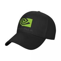 Nvidia Logotipo Beisbolo Kepuraitė Streetwear Žvejybos kepurė Alpinizmo Kepurės Vyrams Moteriškos black