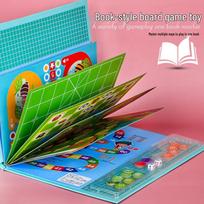 Interactive Parent-Child Board Games: Go, Ludo, Cards & Educational Toys blue