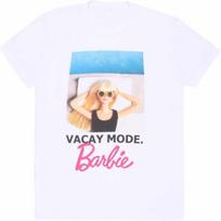 Heroes Inc Barbie T-Shirt _ White Barbie Tshirt _ Black 100% Cotton Tee _ Official Barbie Merchandise XXXL balta